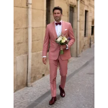 Costume Mariage Corail Homme Sur Mesure | Costume Privé Paris