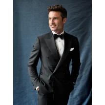 Smoking noir croisé | Costume Privé Paris