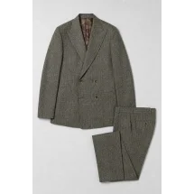 veste croisée été vert olive - Style et confort pour la saison estivale — packshot ensemble