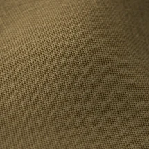 Veste saharienne lin vert kaki — détail macro tissu