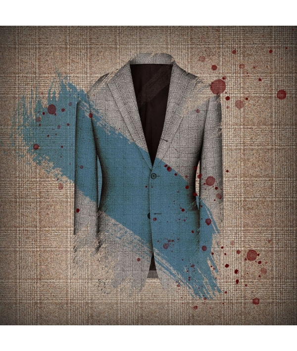 Veste beige prince de Galles automne