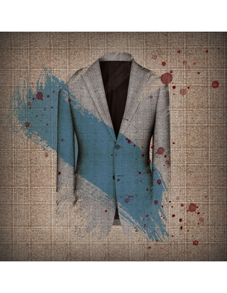 Veste beige prince de Galles automne