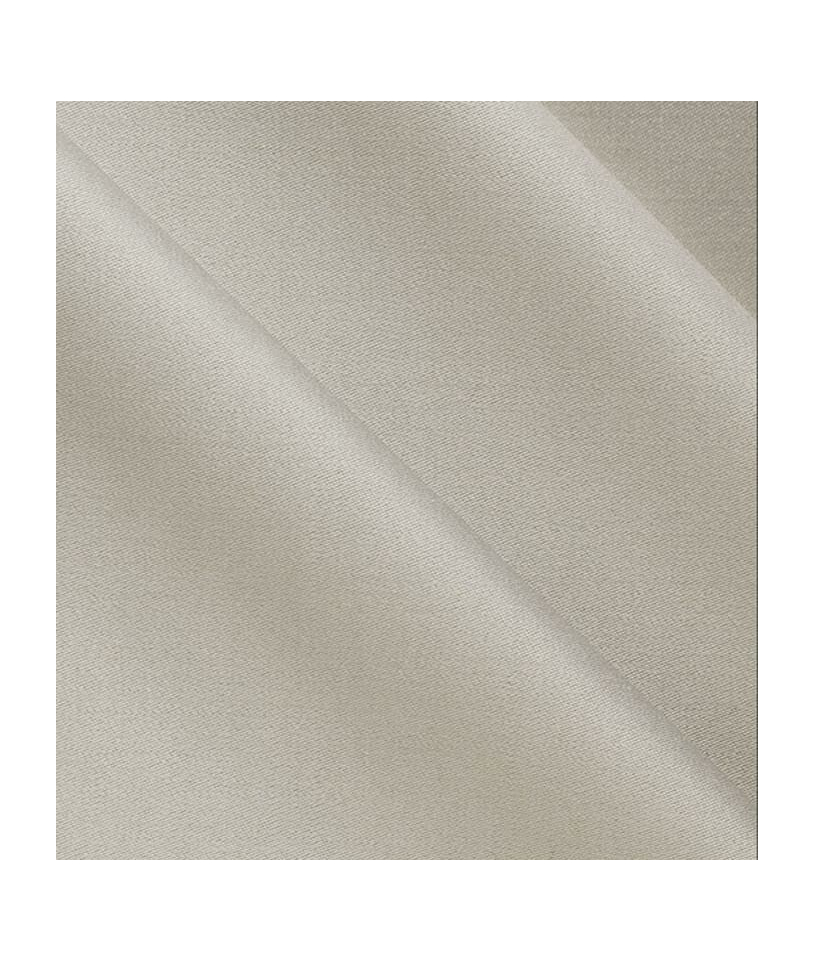 Smoking croisé 2 boutons col châle blanc crème