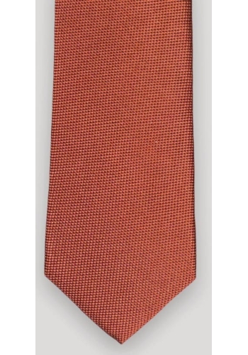 Cravate Terracotta orange Terre Battue