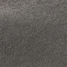 Pull polo manche longue gris — détail macro tissu