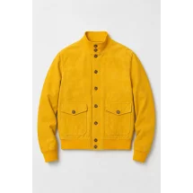 Blouson Nubuck jaune A1 Cary — packshot ensemble