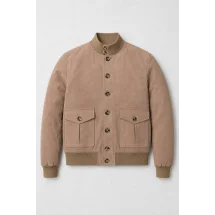 Blouson Nubuck beige A1 Cary — packshot ensemble