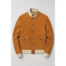 Blouson Nubuck camel A1 Cary — packshot ensemble