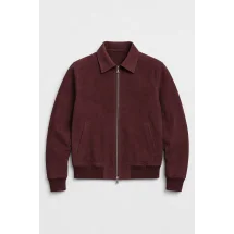 Blouson Nubuck bordeaux A2 John — packshot ensemble
