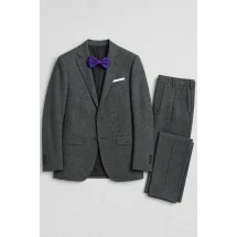 Costume mariage vert tendance champêtre — packshot ensemble