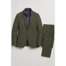 Veste vert kaki plastron amovible — packshot ensemble