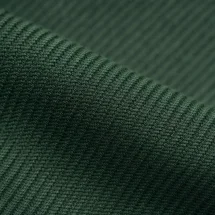 Costume mariage vert olive — détail macro tissu