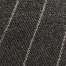 veste croisée gris rayures gris pour homme — détail macro tissu