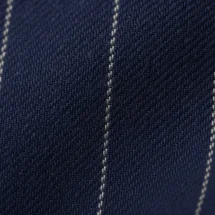 veste croisée bleu rayures gris - Style élégant pour hommes. — détail macro tissu