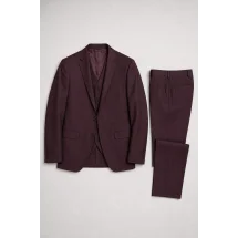 Costume mariage bordeaux — packshot ensemble