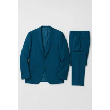 Costume mariage bleu indigo — packshot ensemble