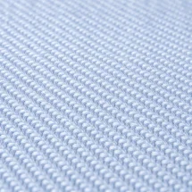 Smoking bleu ciel col châle - élégance assurée — détail macro tissu