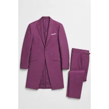 Redingote rose fuchsia — packshot ensemble