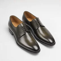Chaussures derby vert patiné — vue alternative finition