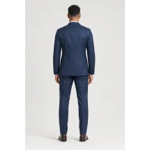 Costume bleu moyen Australis — vue de dos porté