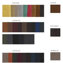 Blouson en nubuck gris clair MA1 Steve | Costume Privé Paris