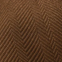 Veste marron orange sport — détail macro tissu