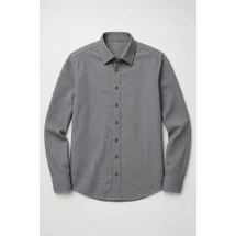 Chemise Denim Gris — packshot ensemble