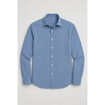 Chemise Denim Bleu Moyen — packshot ensemble