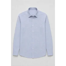 Chemise Lin Bleu Ciel — packshot ensemble
