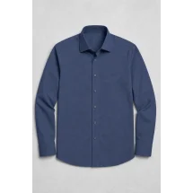 Chemise Bleu Foncé Oxford — packshot ensemble