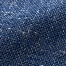 Blazer Bleu moyen Tweed Eté — détail macro tissu