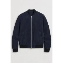 Blouson Suede bleu MA1 Steve — packshot ensemble