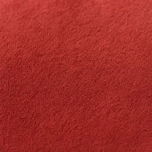 Blouson Suède rouge A1 Cary — détail macro tissu