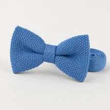 Noeud Papillon Tricot bleu clair — vue alternative finition