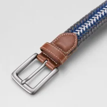 Ceinture Tressée tricolore gris — vue alternative finition