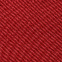 Pantalon chino rouge brique — détail macro tissu