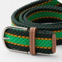 Ceinture Tressée vert jaune — vue alternative finition