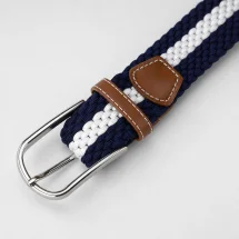 Ceinture Tressée grosse maille bleu — vue alternative finition
