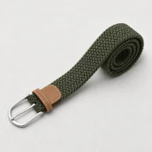 Ceinture Tressée Vert — packshot — Costume Privé Paris