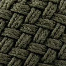 Ceinture Tressée Vert — détail matière macro