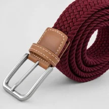 Ceinture Tressée Bordeaux — vue alternative finition