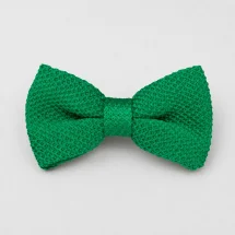 Noeud Papillon Tricot vert intense — packshot — Costume Privé Paris