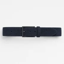 Ceinture en Daim Bleu — packshot — Costume Privé Paris