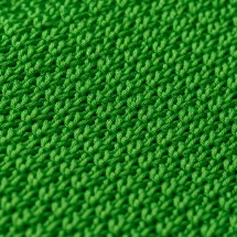 Cravate Tricot Vert Intense — détail matière macro