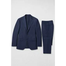 Costume Bleu sharkskin — packshot ensemble