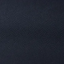 Smoking bleu nuit galon soie — détail macro tissu
