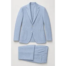 Blazer bleu ciel caviar — packshot ensemble
