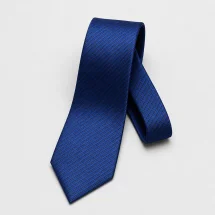 Cravate bleu roi — packshot — Costume Privé Paris