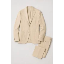 Costume beige coton — packshot ensemble