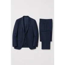 Costume Bleu 3 pièces — packshot ensemble